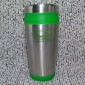 3/$15 EUC Harrah's Casino Stainless Steel Souvenir Travel Mug